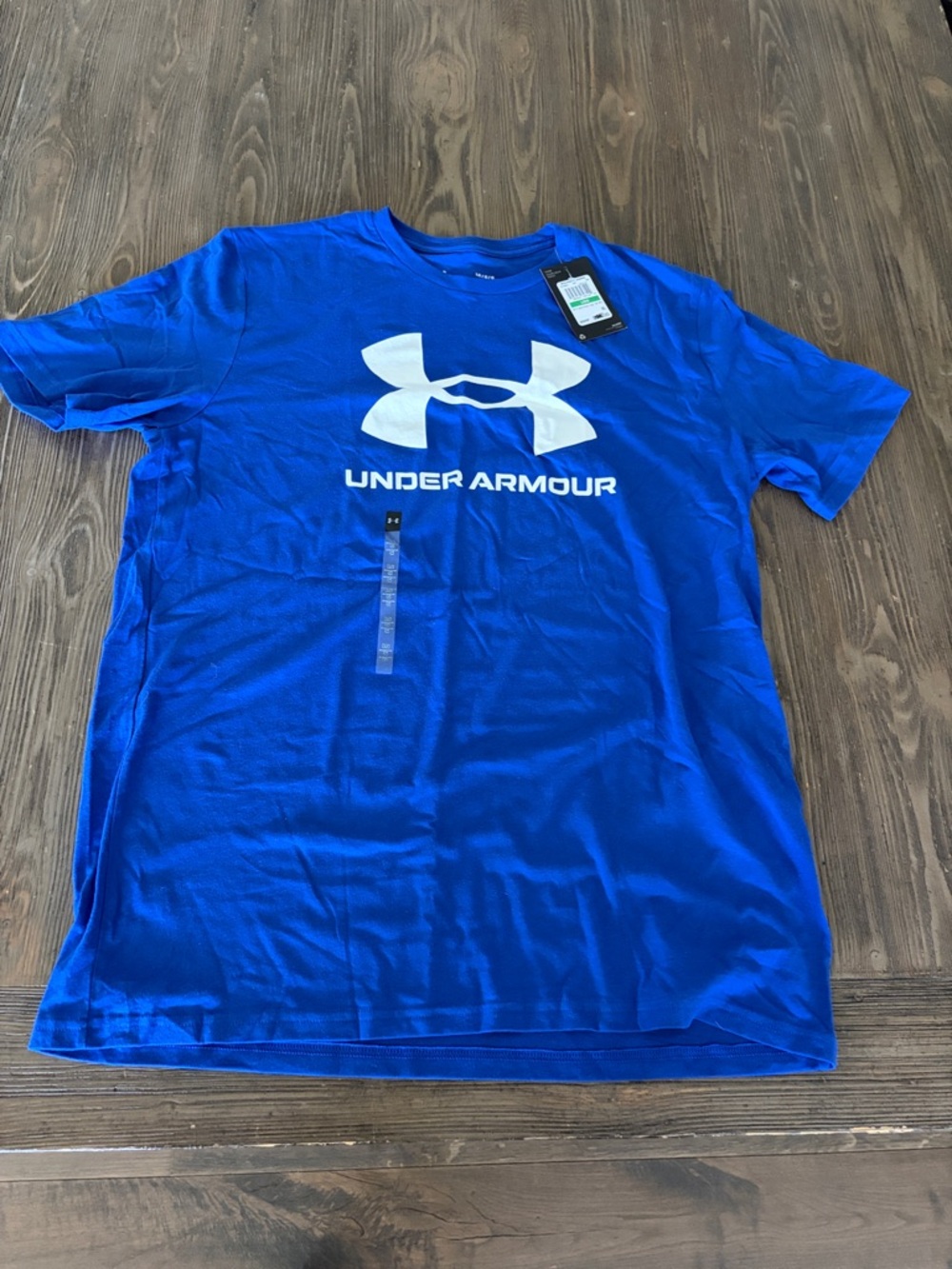 Under Armour Men’s Royal Blue Short-Sleeve Logo Tee